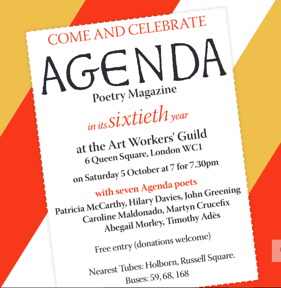 Agenda poster